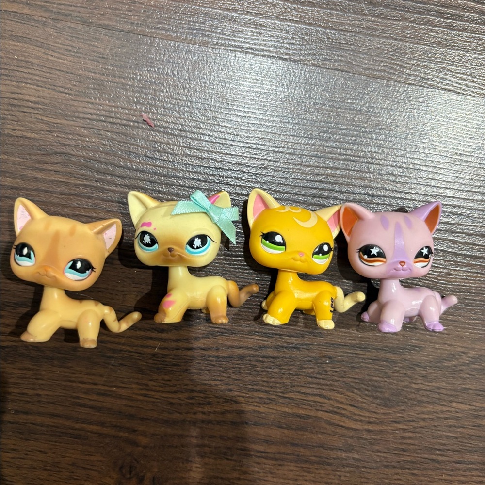 LPS SHORTHAIR CATS FOUR PACK